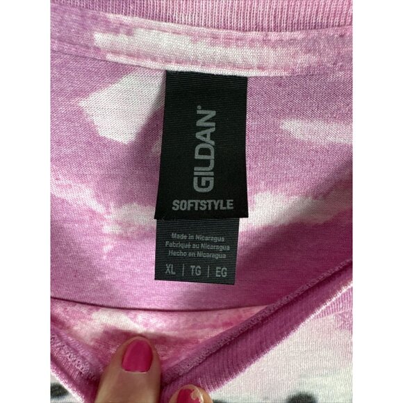 Glidden Life is Better in Flip-Flops Woman’s Tie Dye T Shirt Pink Extra Large - Picture 5 of 12